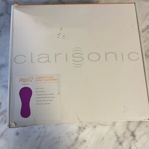 Clarisonic MIA 2 magenta Sonic Skincare System 2 speed new (opened box only)